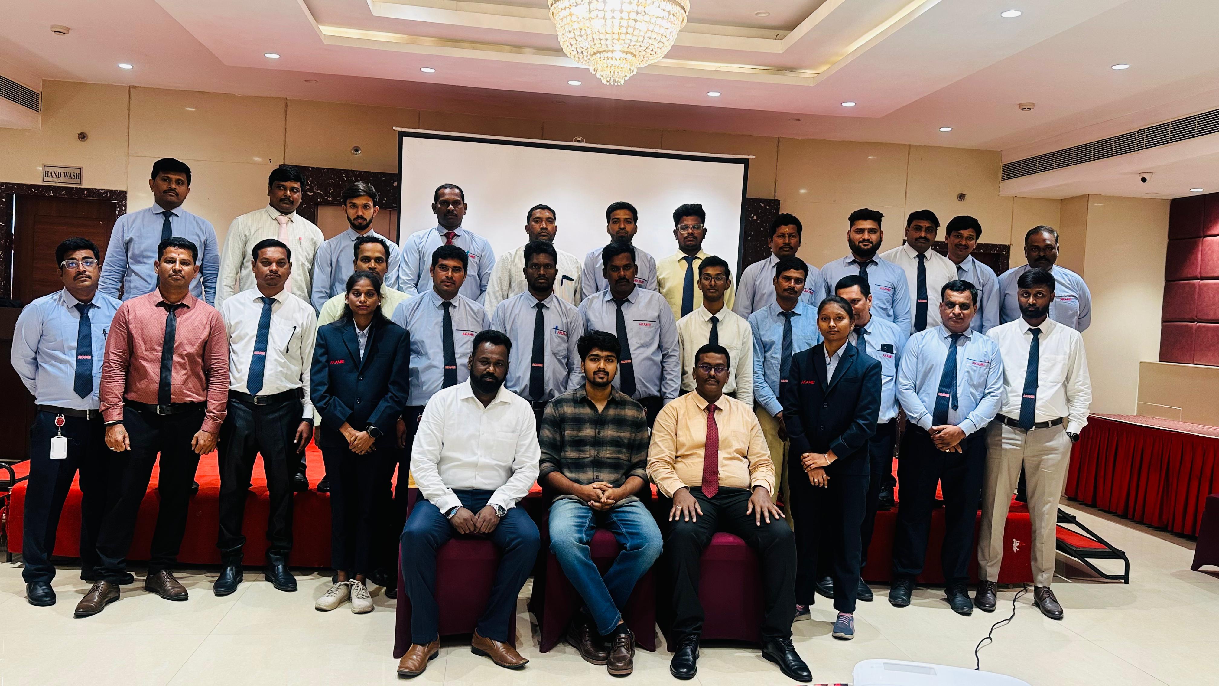 AKAMEI Sales Team Group Photo